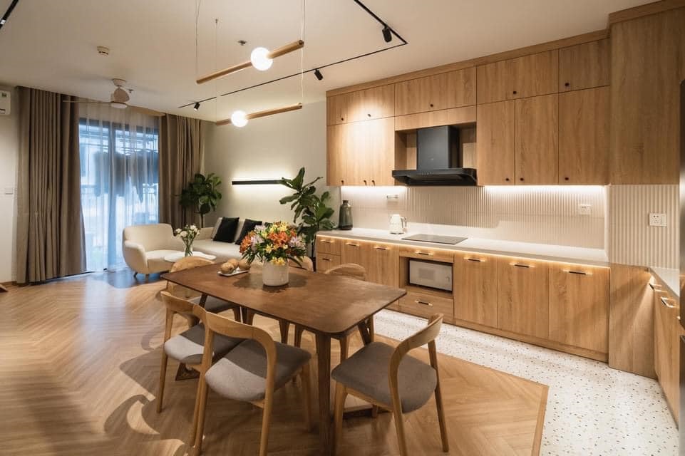 Tủ bếp gỗ TBG05